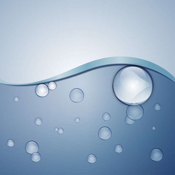 bubble wave - Vector, Image
