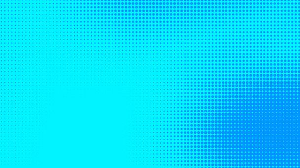 Pois demi-ton bleu texture dégradé de motif de couleur avec fond numérique de la technologie. BD pop art à pois avec fond d'été.  - Photo, image