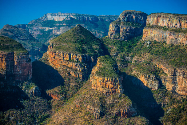 Spectacular view on Three Rondavels, Blyde Canyon, South Africa - Foto, imagen