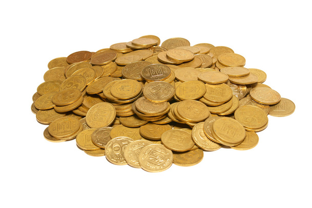 Heap of golden coins - Photo, Image