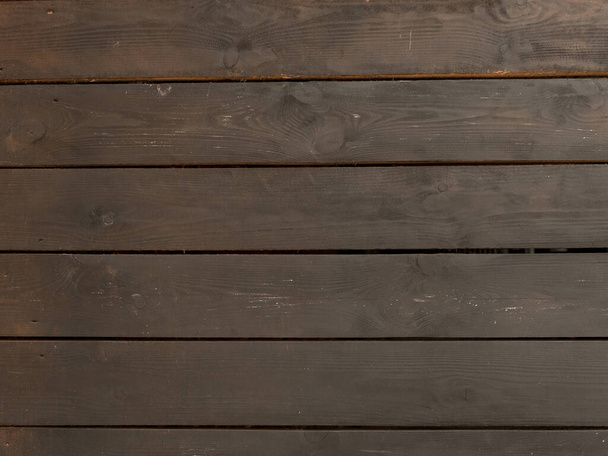 Brown wooden background. Timber board texture - Φωτογραφία, εικόνα