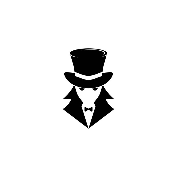 detective logo vector icon illustration design  - Vector, Image
