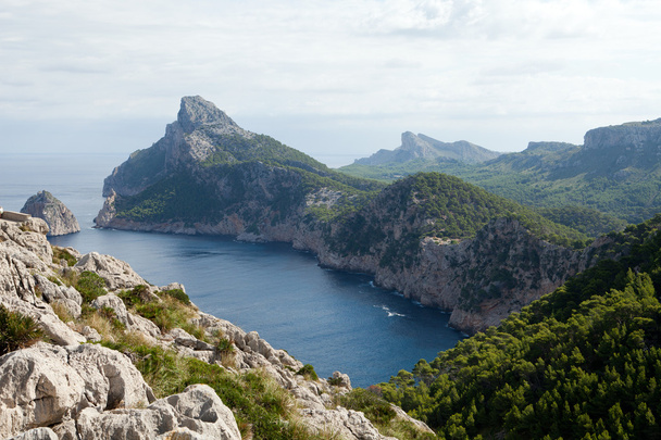 Cape formentor-Mallorca, Baleári-szigetek, Spanyolország - Fotó, kép