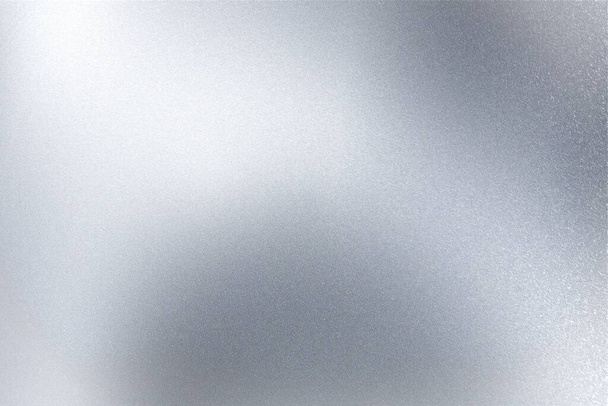 Світло, що сяє на сірій срібній фользі, блискуча металева стіна з копіювальним простором, абстрактний фон текстури
 - Фото, зображення
