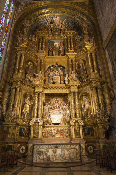 Interiér katedrály santa Maria palmy (la seu) - Fotografie, Obrázek