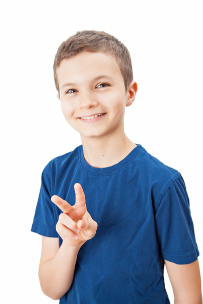 Portrait of a teenage boy - Фото, зображення