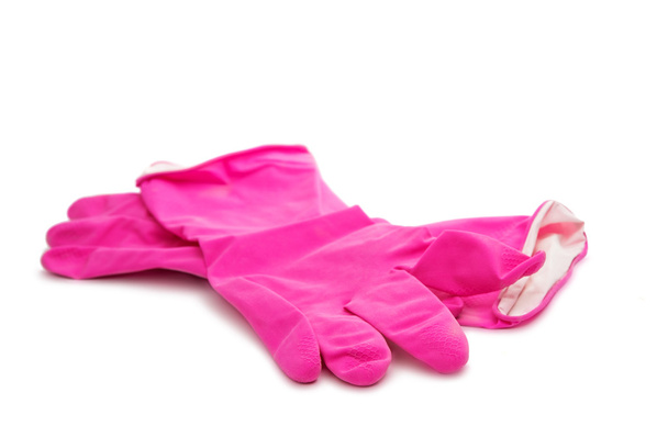 чистящие перчатки изолированы
  - Фото, изображение