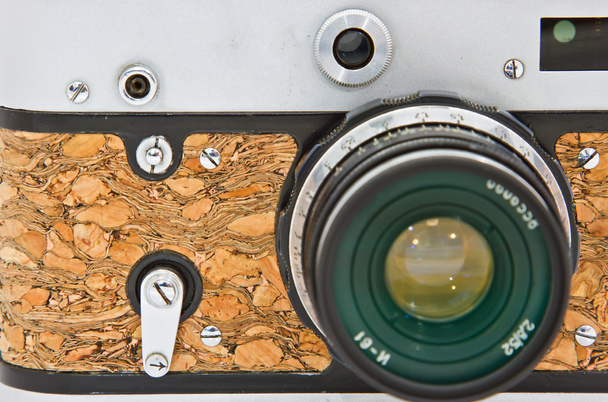 Stare używane brudne staromodny film aparat fotograficzny - Zdjęcie, obraz