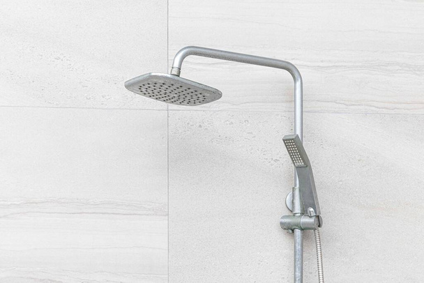 External shower for Washing up at the pool - Foto, Imagen