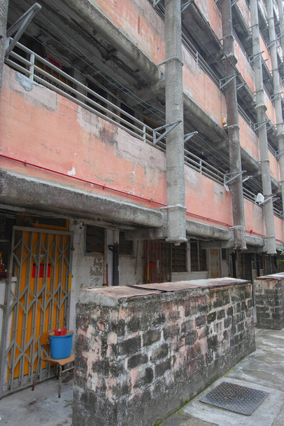 14 okt 2006 Historisch landgoed Shek Kip Mei, 1e woonwijk bij hk - Foto, afbeelding