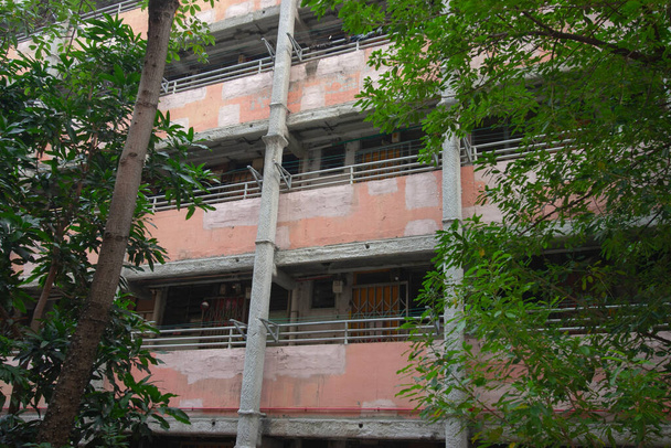 14 paź 2006 Historyczne osiedle Shek Kip Mei, pierwsze osiedle mieszkaniowe w HK - Zdjęcie, obraz