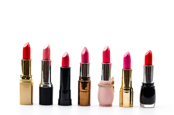 Lipsticks on white - Fotó, kép