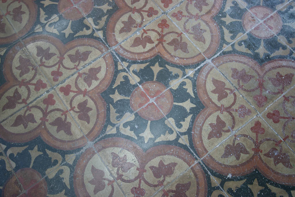 21 Oct 2006 A Tile floor pattern. the classical style - Foto, afbeelding