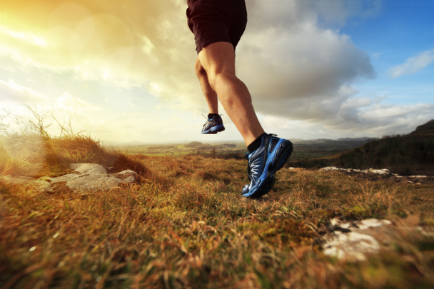 Healthy running man - Photo, Image