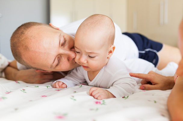 Father and baby boy - 写真・画像