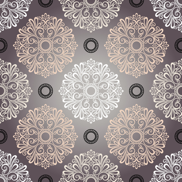 Seamless Ornate Pattern (Vector) - Vector, Imagen