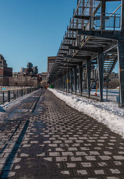Kävely Montreal Old Port - Valokuva, kuva