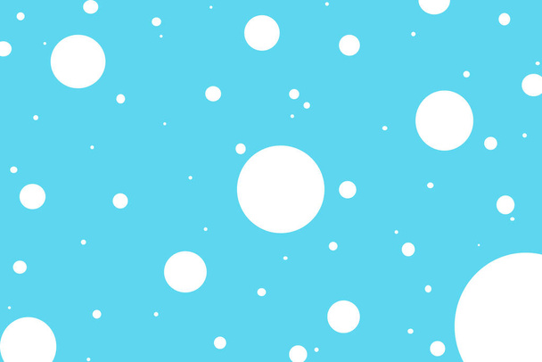 Snow Pattern with White Dots  - Fotó, kép