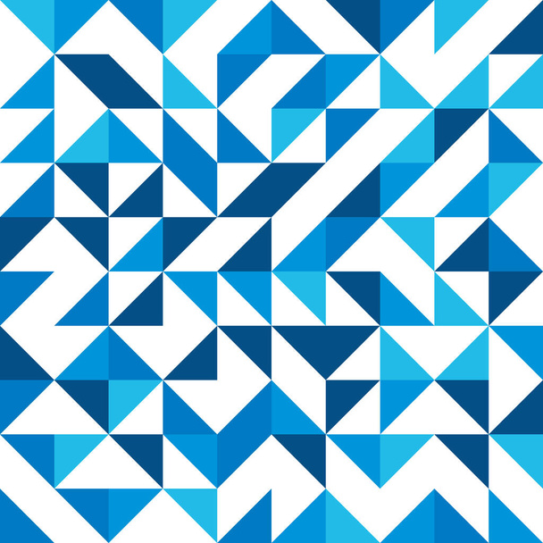 Mosaico abstrato de triângulos retos - Vetor, Imagem