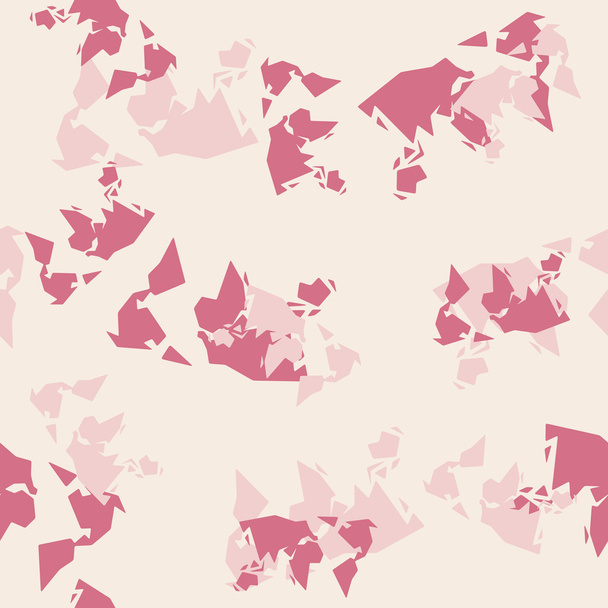 seamless background: map - Vector, Image