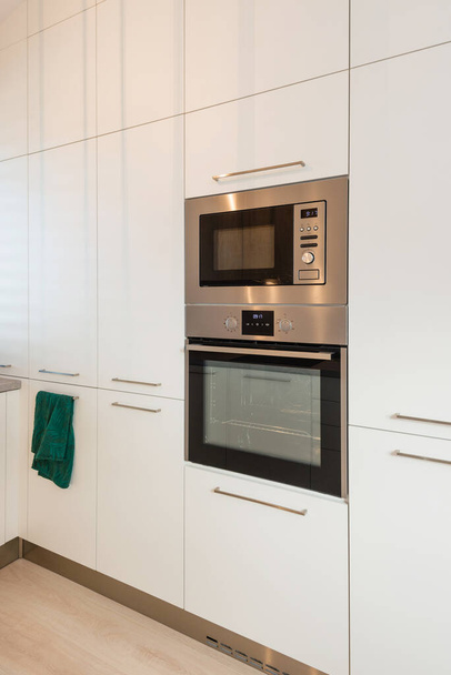 Interior of contemporary kitchen with built-in appliances - Valokuva, kuva