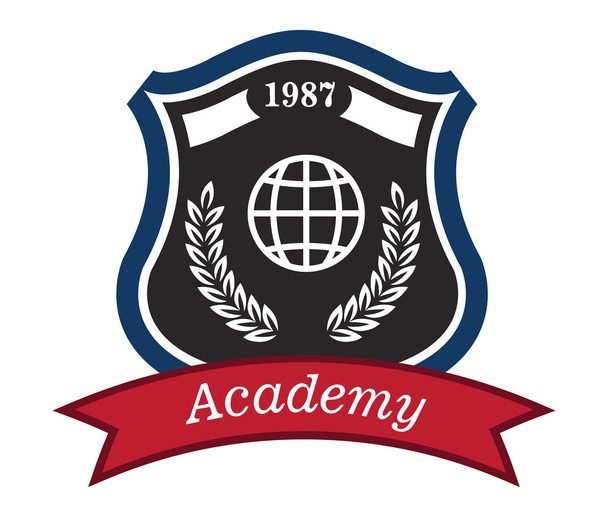 emblema de la Academia
 - Vector, imagen