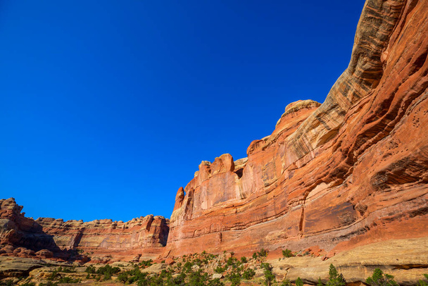 Formacje piaskowcowe w Utah, USA. Piękne nietypowe krajobrazy. - Zdjęcie, obraz