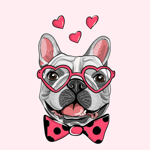 Card of a Valentine s Day. - Vector, imagen