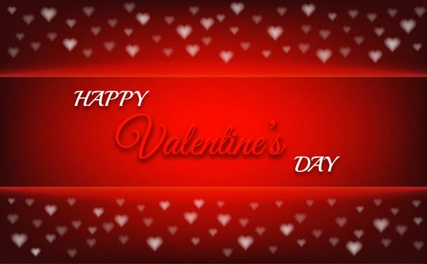 Feliz día de San Valentín texto - Vector, Imagen