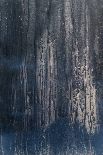 frozen glass texture, cold weather  - Valokuva, kuva