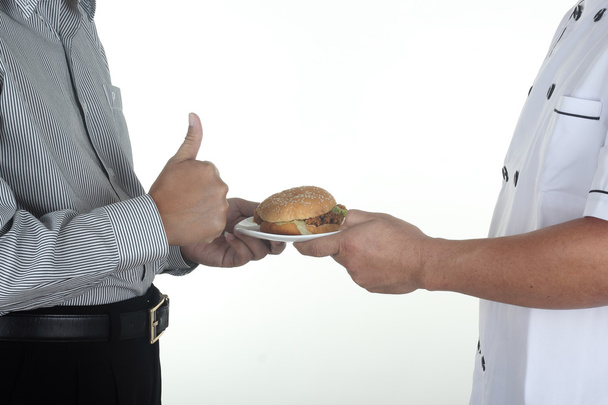 velmi lahodný hamburger  - Fotografie, Obrázek