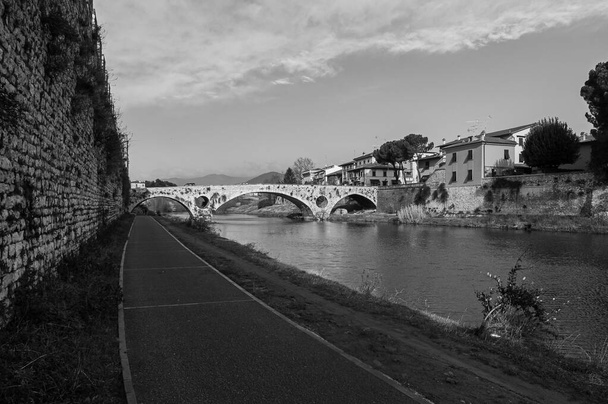 Prato, Toskana. Hauptstadt der gleichnamigen Provinz in der Toskana. Es ist die zweite Stadt in der Toskana und die dritte in Mittelitalien nach Rom und Florenz.  - Foto, Bild