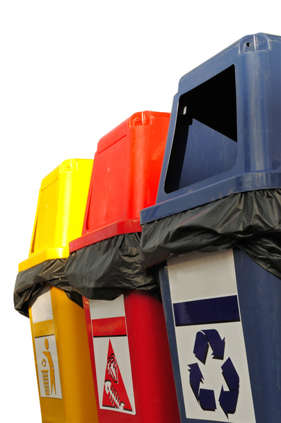 op de toprenkli çöp kovaları - Fotoğraf, Görsel
