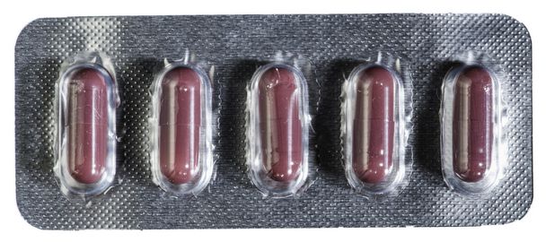 Blister with pills - Foto, afbeelding