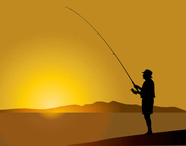 Fishing - Vector, Image