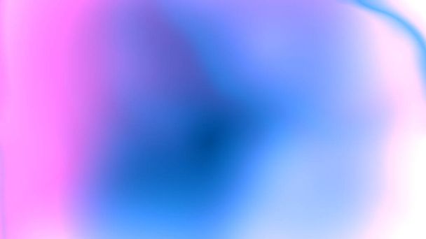Abstract gradient pink purple and blue white soft colorful background. Modern horizontal design for mobile app. - Photo, Image