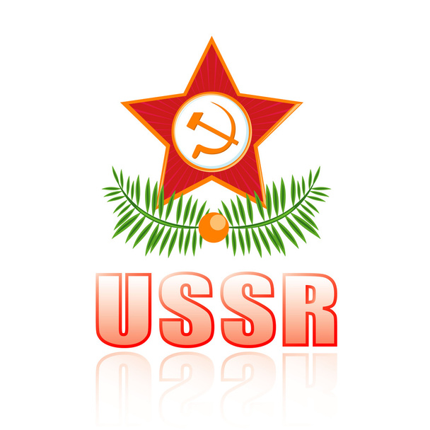 Σοβιετική έμβλημα - Διάνυσμα, εικόνα