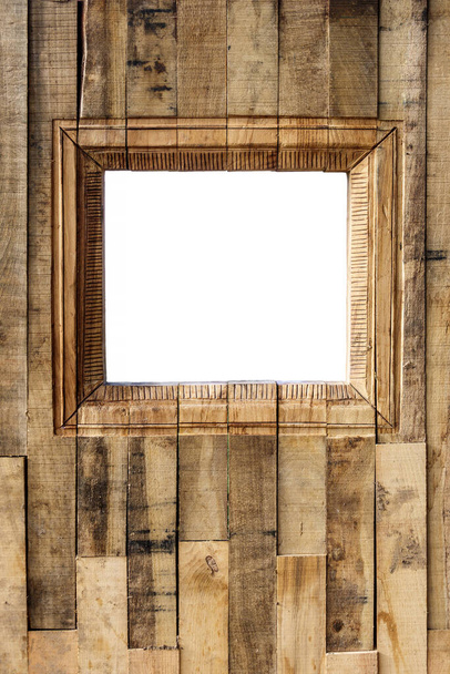Outdoor Holz Fotokabine mit Kopierraum - Foto, Bild