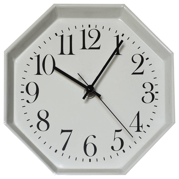 wall clock isolated over a white background - Photo, Image