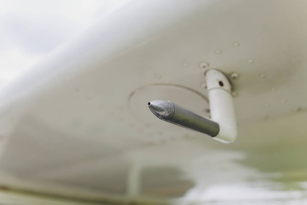 probe Germanwings airplane pressure measurement sensor. close-up - Фото, зображення