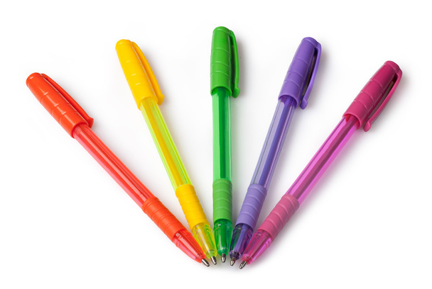 bolígrafos multicolores
 - Foto, imagen