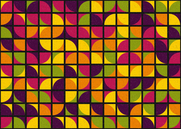 resumo ilustração de arte computacional gerativa de padrão geométrico - Vetor, Imagem