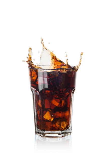 Cola with ice - Valokuva, kuva