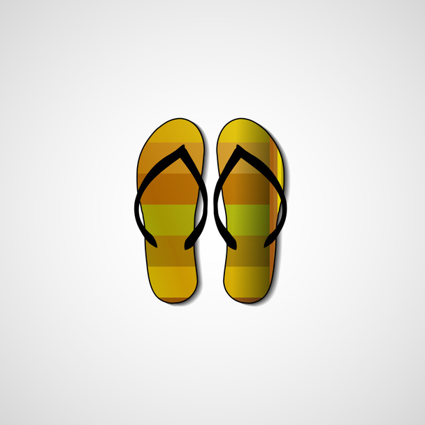 Tiivistelmä sandaaleista
 - Vektori, kuva