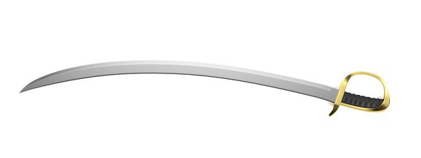 Трехмерный рендер сабли
 - Фото, изображение