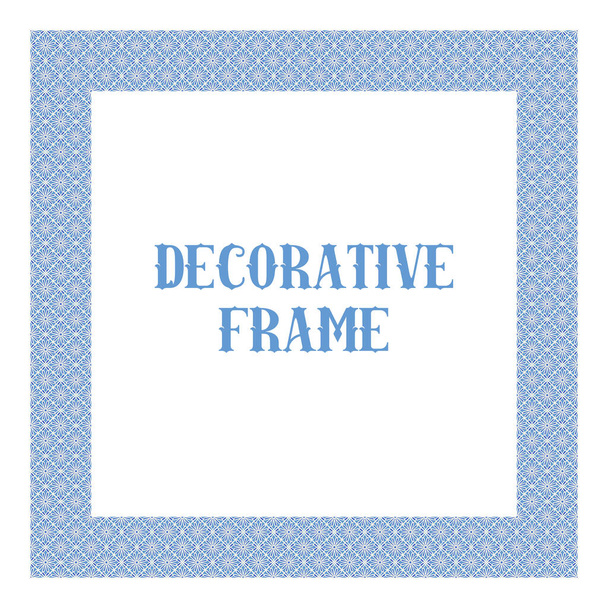 Vector Ornamental Decorative Frame - Vector, afbeelding