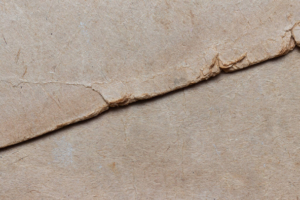 The texture of old worn faded cardboard. - Foto, immagini