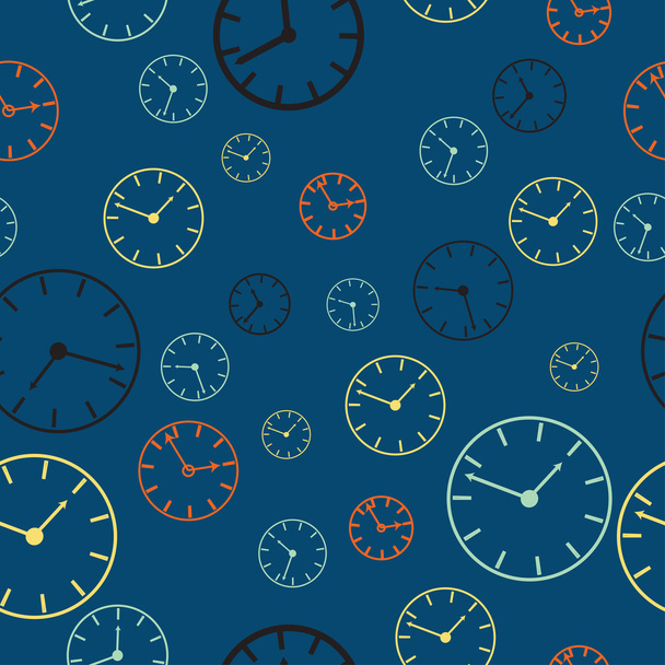 Time abstract vector background illustration - Vector, Image