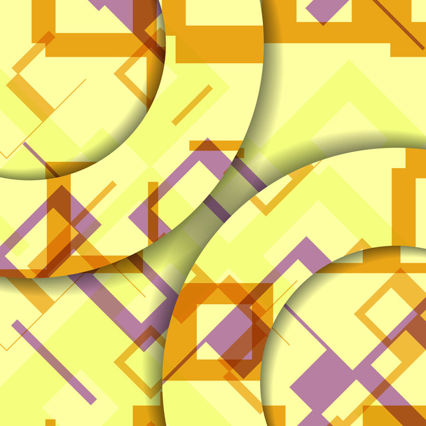 ilustração forma geométrica abstrata
 - Vetor, Imagem