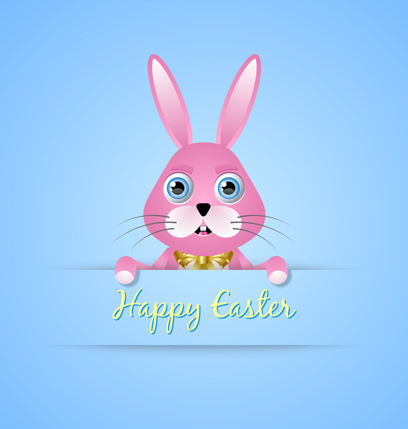Happy Easter card template - Vettoriali, immagini